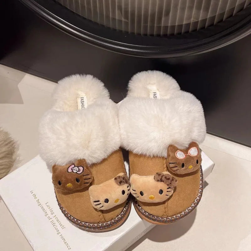 Hello Kitty Fluffy Feet Warmers